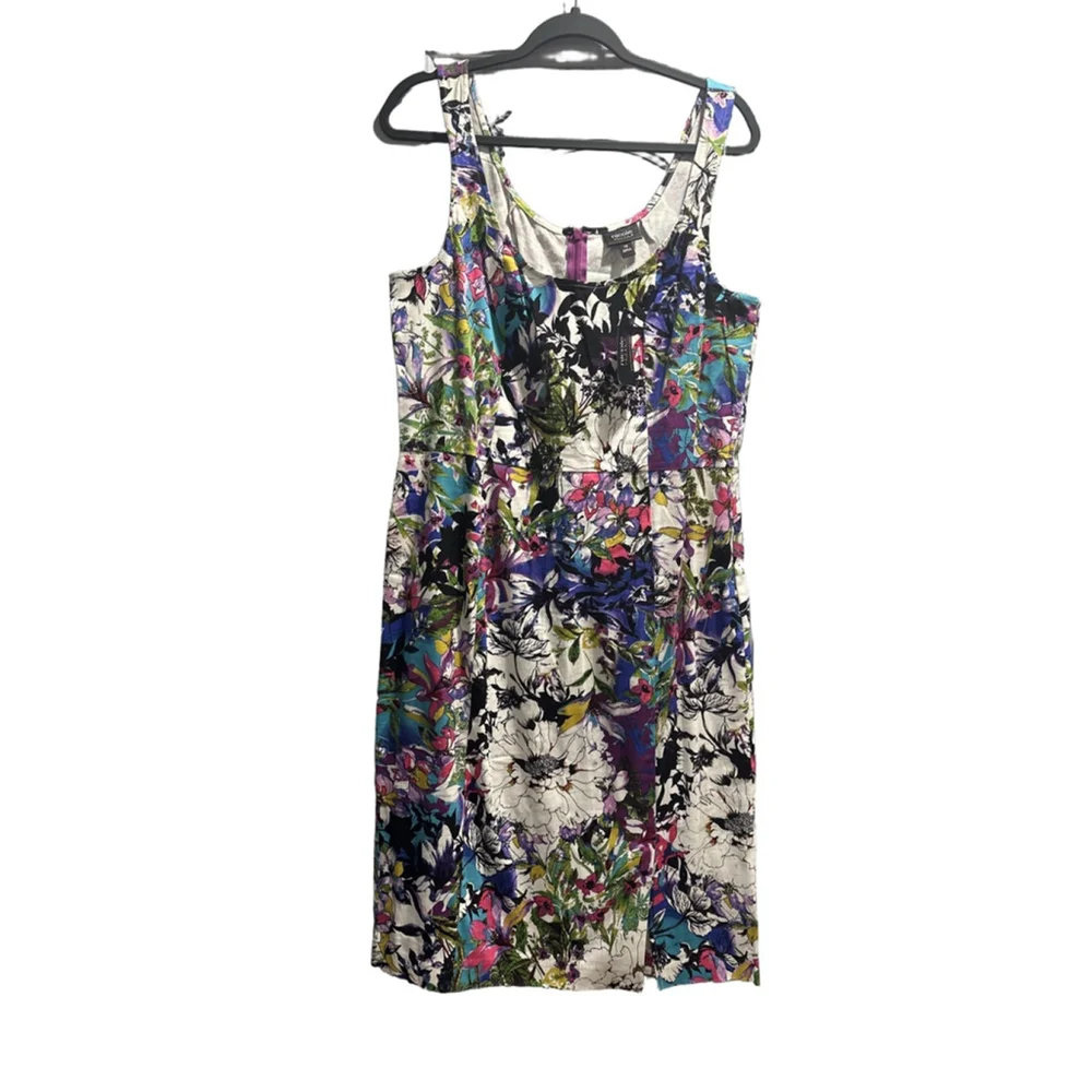nicole miller ladies sleeveless dress Nicole Miller Women's Midi Tank Dress sizes,S-XL, Size: Large, Multicolor